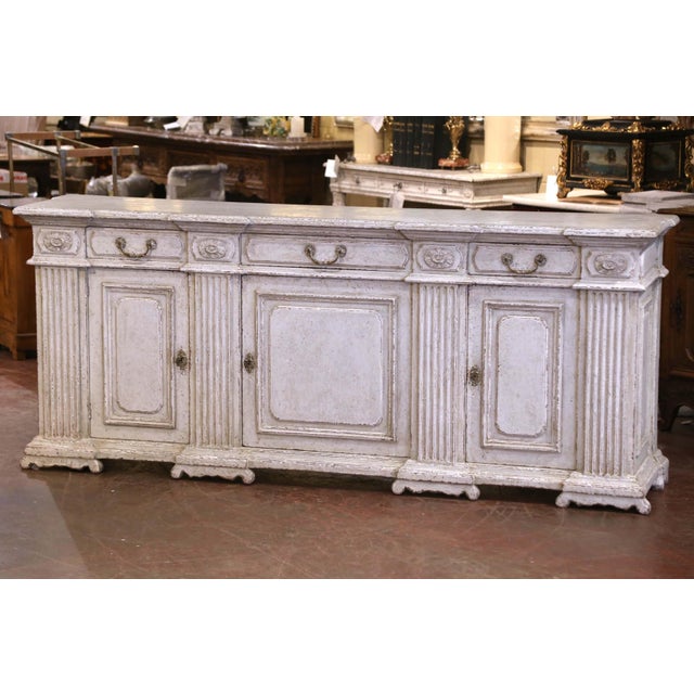 Impressive in both scale and presence, this 19th-century French enfilade captures the grandeur and architectural symmetry...