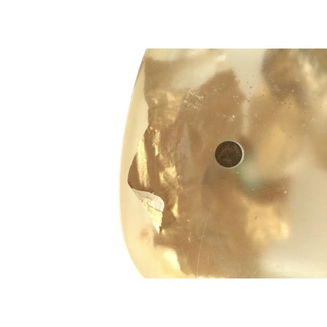 1990s Martha Sturdy Suspended Gold and Resin Soap Dish For Sale - Image 10 of 10