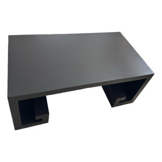 Late 20th Century Brunschwig & Fils Key Coffee / Cocktail Table For Sale