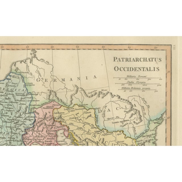 Western Patriarchate Map from Wilkinson, 1822 For Sale - Image 4 of 9