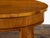 French Neoclassical Style 19th Century Walnut Table with Oval Top, Tapered Legs For Sale - Image 4 of 12