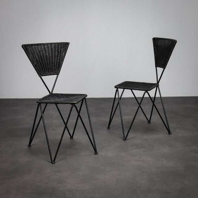 Vintage Sonett Chairs by Karl Fostel, 1950s, Set of 2 For Sale - Image 10 of 10