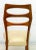 Beige Mid-Century Modern Mahogany Dining Chairs by Vittorio Dassi, 1950s, Set of 6 For Sale - Image 8 of 11