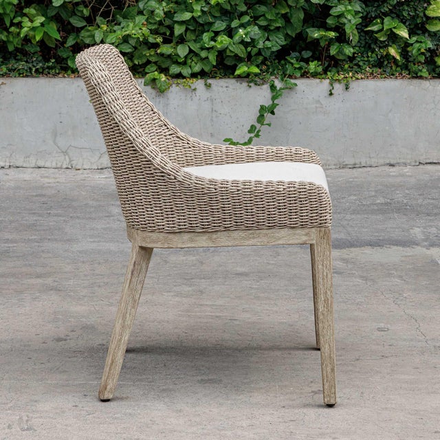 2020s Paloma Outdoor Wicker Dining Chair For Sale - Image 5 of 10