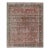 All-Over Floral Design Antique Persian Tabriz Rug in Faded Red & Charcoal Tones For Sale