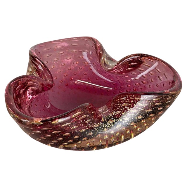 Murano Glass Bowl or Ashtray, Italy, 1970s For Sale