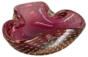 Murano Glass Bowl or Ashtray, Italy, 1970s