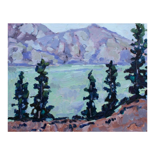 Quiet Places & Journeys — Nevada Landscape (Original Oil Landscape) For Sale