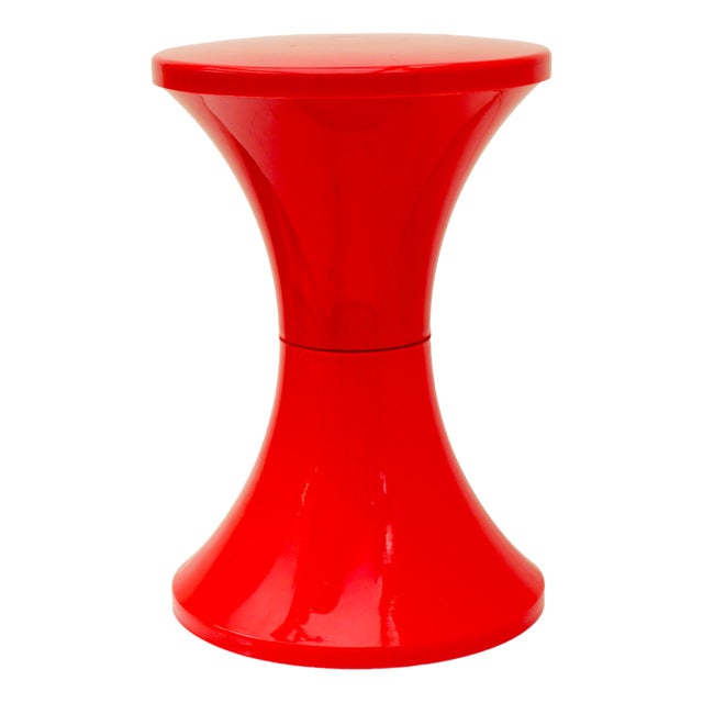 Tamtam Seat in Bright Red by Henry Massonnet, 1970s For Sale