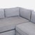 2010s Mitchell Gold + Bob Williams Clifton Modern Gray Sectional Sofa For Sale - Image 5 of 8