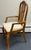 French Provincial Late 20th Century French Cane Back Dining Chairs - Set of 6 For Sale - Image 3 of 12
