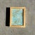 Vintage Boho Miniature Abstract Painting in Wood Frame For Sale - Image 4 of 7