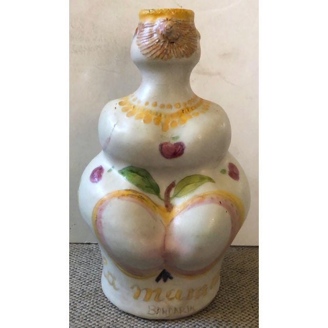 Italian Italian Female Decanter / Vase For Sale - Image 3 of 7
