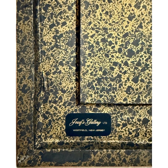 George Schwacha Jr, Modernist Oil Painting George Schwacha Carnival Circus Big Top Ferris Wheel WPA, c.1940's For Sale - Image 4 of 8