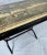 Folding Coffee Table in Painted Metal & Ebonized Wood, 1960s For Sale - Image 3 of 9