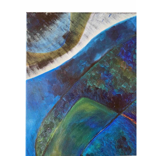 Ferdinando Meccani, Pensiero Uno, 1970, Oil on Canvas For Sale - Image 4 of 7