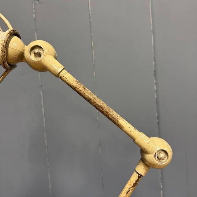 Beige Two-Arm Jielde Table Lamp, 1950s For Sale - Image 16 of 18