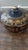 1970s Large Serving, Candy or Trinket Dish by St Hand-Made in Greece With 24kt Gold Trim. For Sale In Phoenix - Image 6 of 8