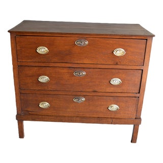 Antique Oak Empire Chest of Drawers For Sale