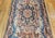 Antique Persian Malayer Runner Rug, Hand-Knotted Wool, Geometric Pattern, 4x20, Ivory & Blue For Sale - Image 10 of 14