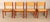 Vintage Danish Teak Dining Chairs with Yellow Fabric Upholstery, 1970s, Set of 4 For Sale - Image 12 of 12