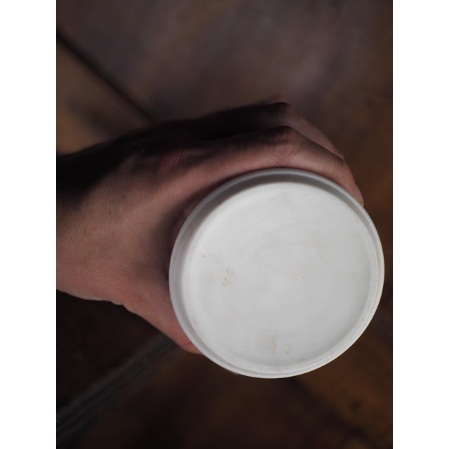 Mid 19th Century Continental Parian Ware Lidded Jar For Sale - Image 9 of 10