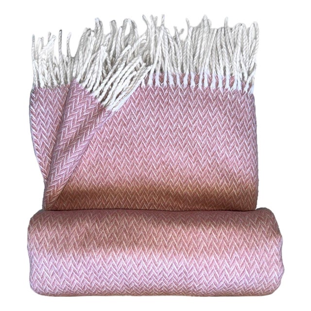 Marina Throw Jacquard Collection, Magenta For Sale