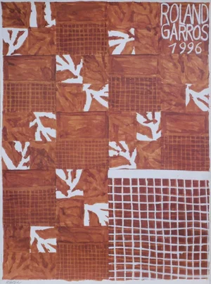 1996 Jean-Michel Meurice Roland Garros Poster