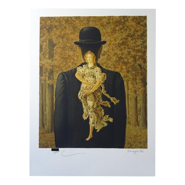 After René Magritte, Decalcomania, Lithograph For Sale