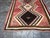 7ft × 8ft Hand-Knotted Geometric Wool Area Rug, Vintage For Sale - Image 9 of 12