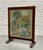 Antique Needlepoint Fires Screen With Cottage Garden Scene, Wood Framed Hearth Screen, C. 1920s–1940s For Sale - Image 10 of 11