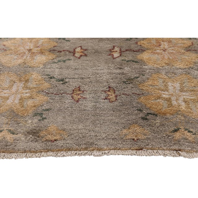Vintage Turkish Tulu Rug, 02'07 X 03'02 For Sale - Image 4 of 10