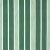 Sample - Schumacher Hampton Stripe Indoor/Outdoor Fabric, Emerald For Sale