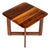 Rare Mid-Century Modern Side Table / End Table in Solid Walnut by John Keal for Brown Saltman, Usa, C. 1960s For Sale