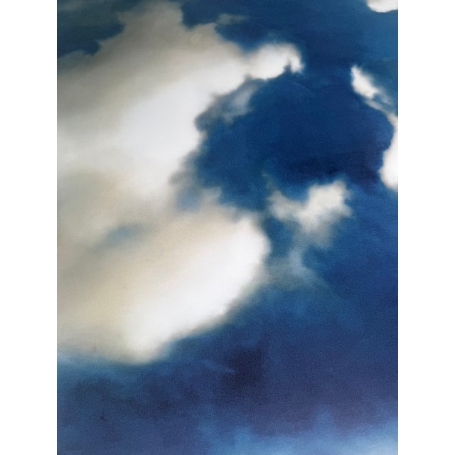 Blue Gerhard Richter, Wolken, 1978, Copyright Gerhard Richter 2021, Kunstsammlung Nordrhein-Westfalen, Printed in Germany For Sale - Image 8 of 9