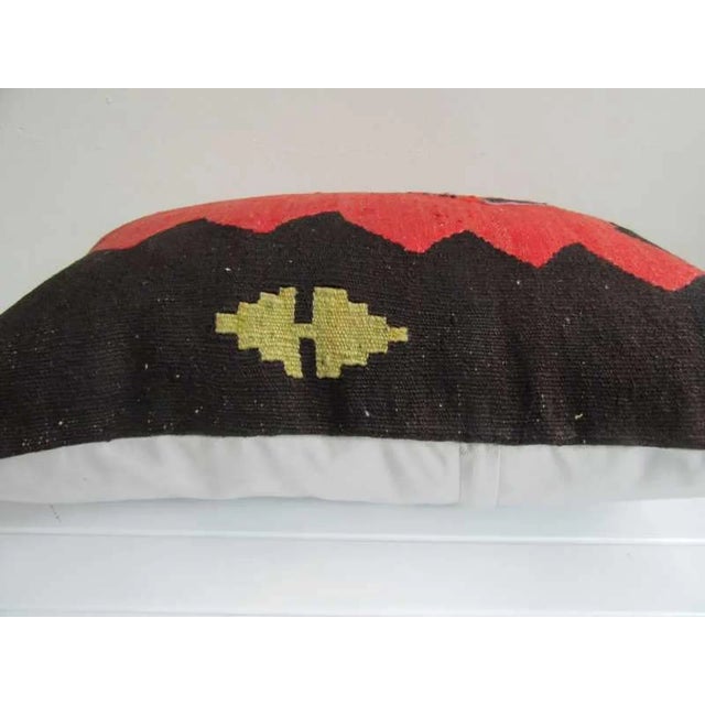 This is a pillow cover made from a vintage kilim rug. The piece was properly washed and ready to use. ***Pillow inserts...