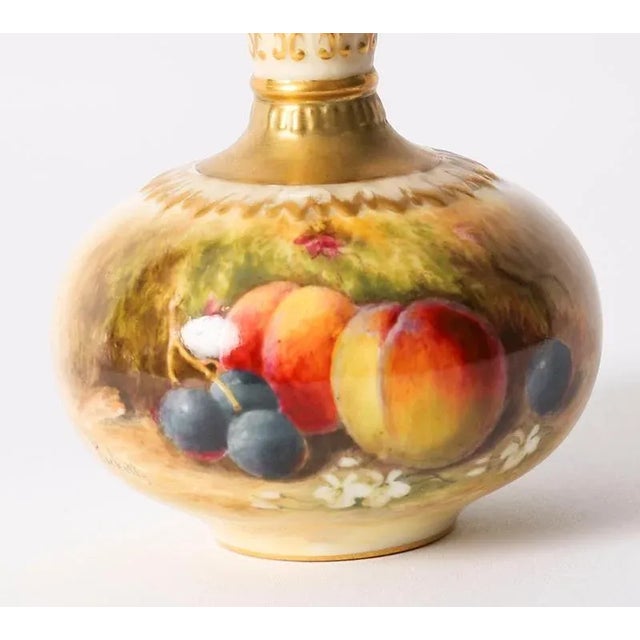 Blue Miniature Vases by William Ricketts for Royal Worcester, 1920s, Set of 2 For Sale - Image 8 of 12