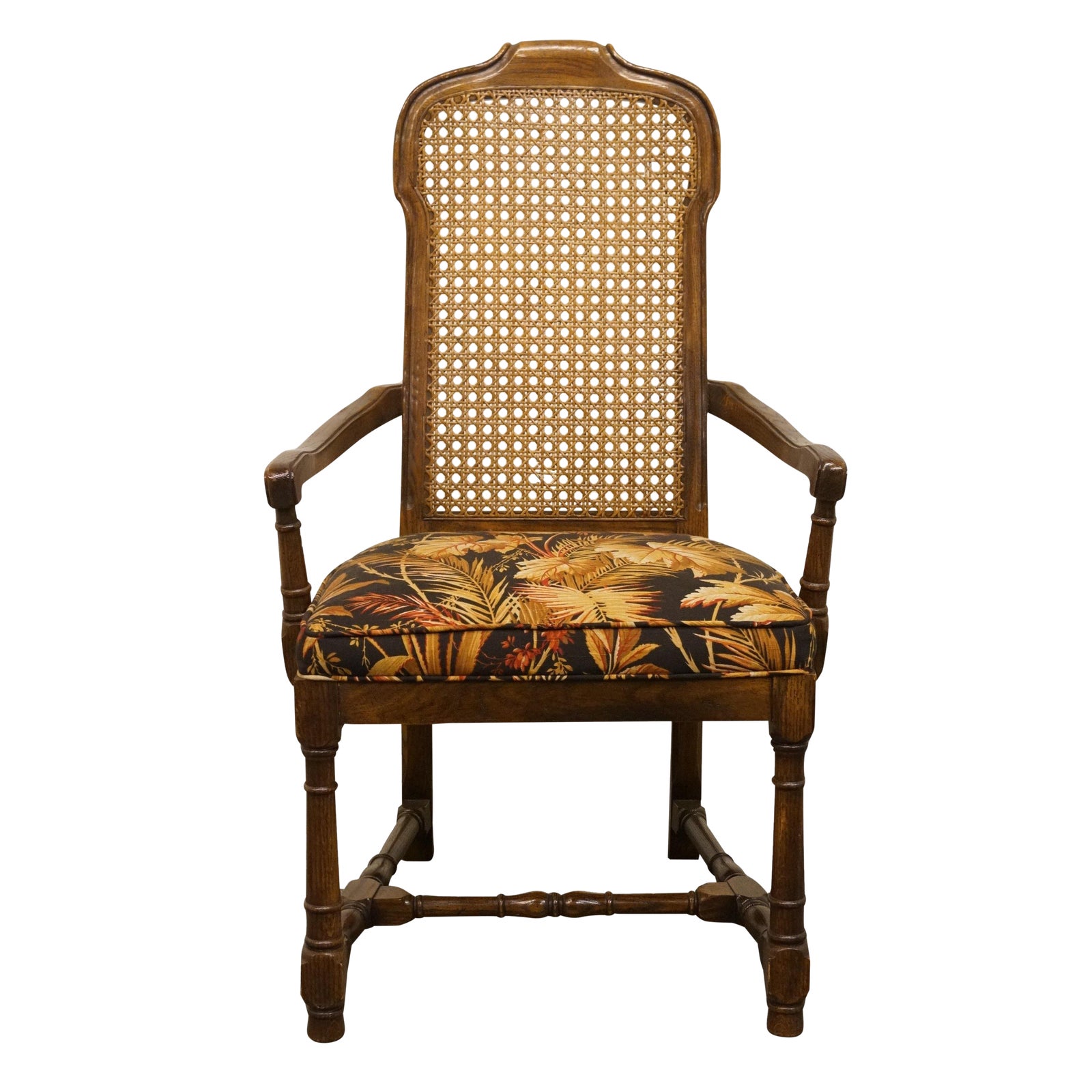 Late 20th Century Drexel Heritage Italian Provincial Cane Back Dining