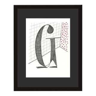 1990s 'G' From 'Hockney's Alphabet' by David Hockney For Sale
