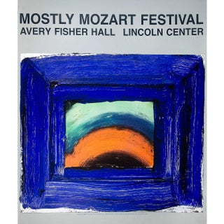 1980s Howard Hodgkin Mostly Mozart Festival Poster For Sale