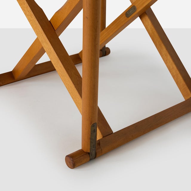 1940s Folding Chairs by Mogens Koch - A Pair For Sale - Image 11 of 12