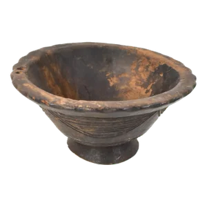 Mid-Century African Wood Bowl
