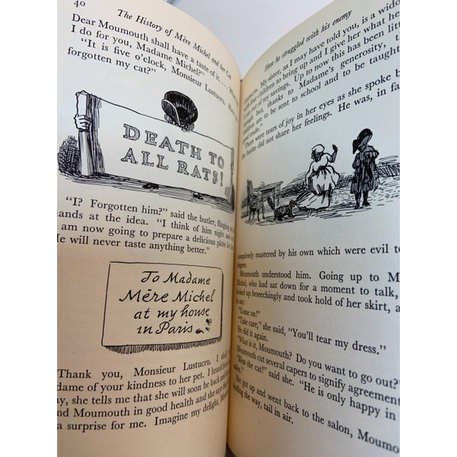 Paper 1955 Mere Michel and Her Cat Book For Sale - Image 7 of 13