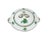 Chinese Bouquet Apponyi Green Porcelain Tureen with Handles from Herend For Sale - Image 3 of 7