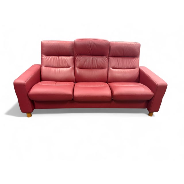 Modern Wave 3 Sofa from Stressless, 2000s For Sale - Image 3 of 7