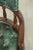 Green Chesterfield Office Chair in Green Flamed Cowhide Leather For Sale - Image 8 of 14