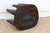 Patinated Dark Brown African Stool For Sale In Los Angeles - Image 6 of 7