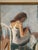 Gustaf Sjöö, Portrait of a Woman, 1950s, Oil on Panel, Framed For Sale - Image 17 of 18