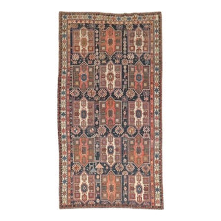 Large Antique Zabihi Collection Caucasian Tribal Rug For Sale