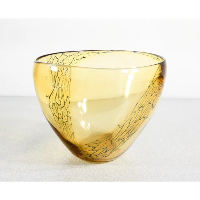 1960s Large Murano Blown Glass Vase from Seguso For Sale - Image 5 of 11
